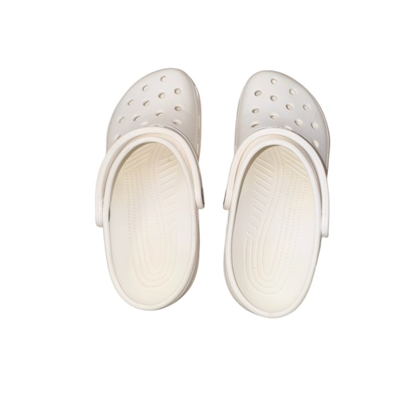 Crocs white classic clogs UNISEX MEN’s sandals size 5 women’s size 7 main image 10